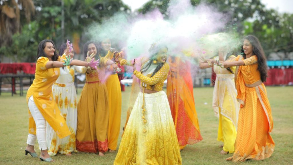 haldi ceremony poses