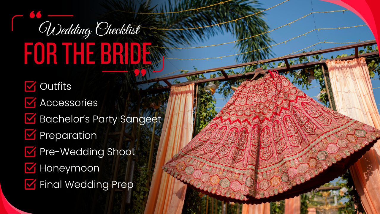 best wedding checklist for the bride