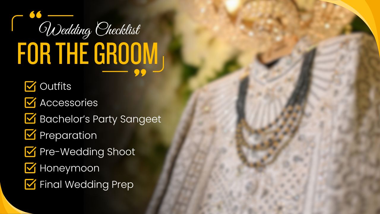 Wedding Checklist for the Groom