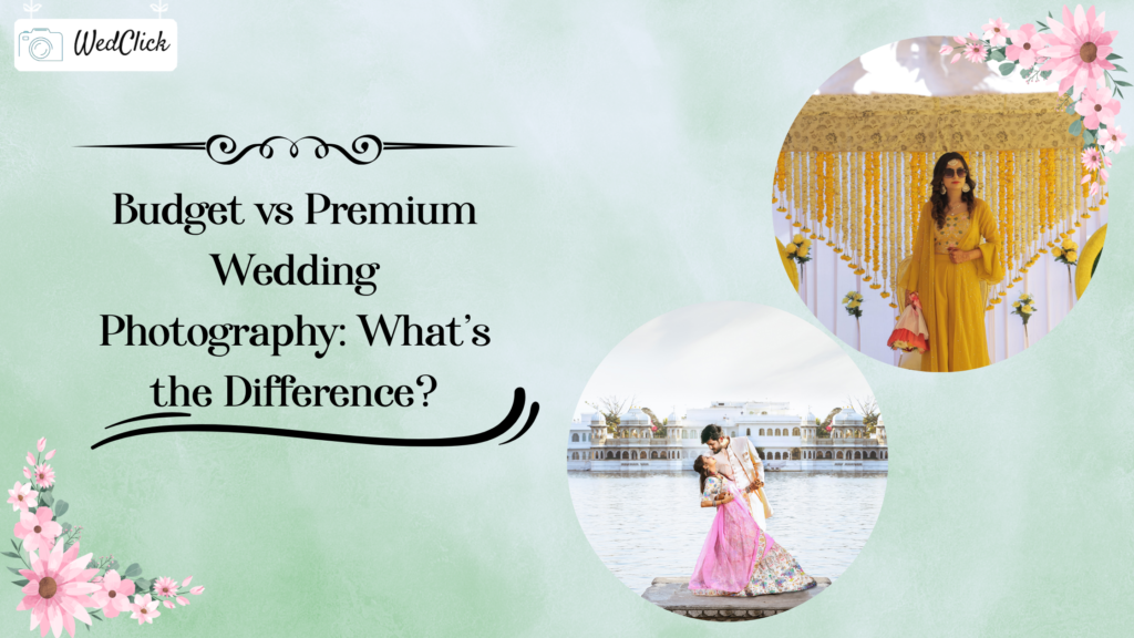 Budget vs Premium Wedding Photography