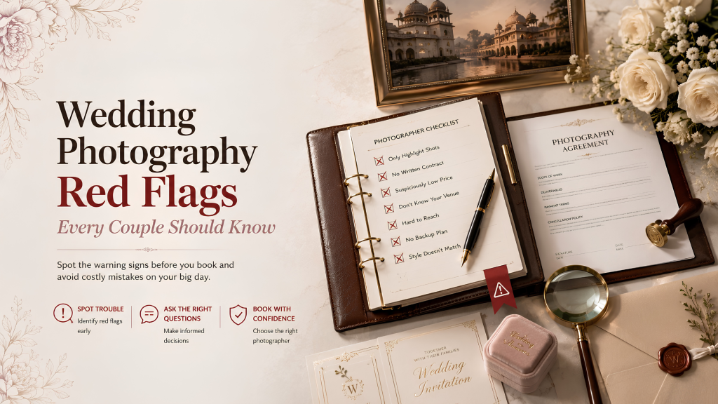wedding photographer red flags
