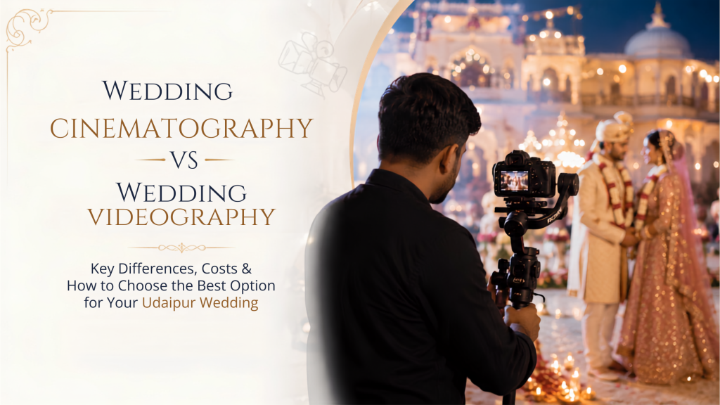Wedding Cinematography vs Wedding Videography